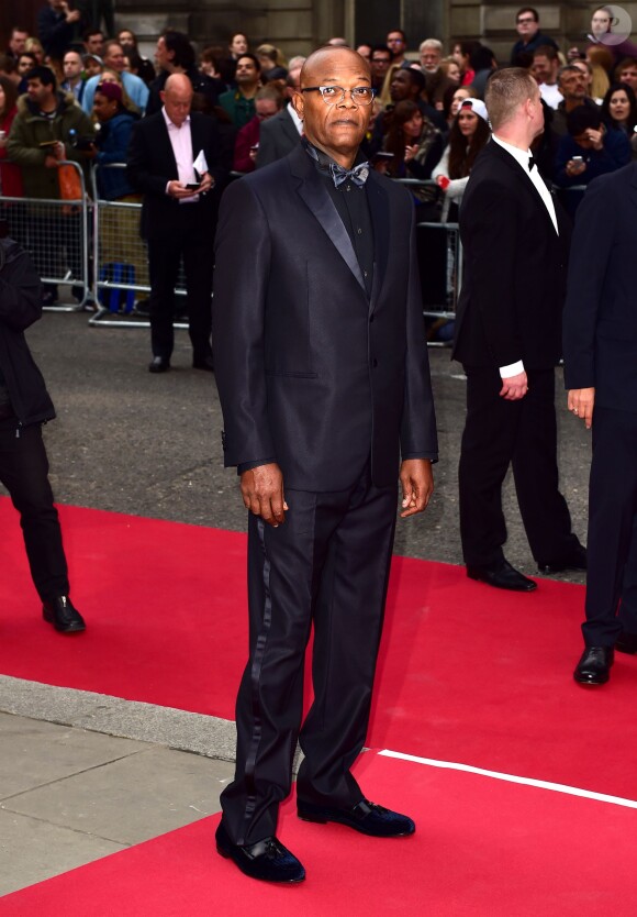 Samuel L. Jackson lors de la cérémonie des 2015 GQ Men of the Year Awards à la Royal Opera House de Londres, le 8 septembre 2015