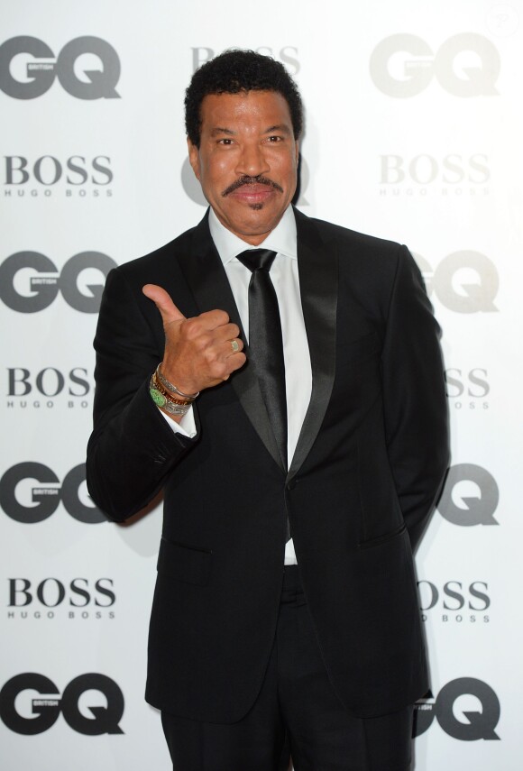 Lionel Richie lors de la cérémonie des 2015 GQ Men of the Year Awards à la Royal Opera House de Londres, le 8 septembre 2015