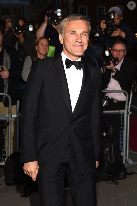 Christoph Waltz lors de la cérémonie des 2015 GQ Men of the Year Awards à la Royal Opera House de Londres, le 8 septembre 2015