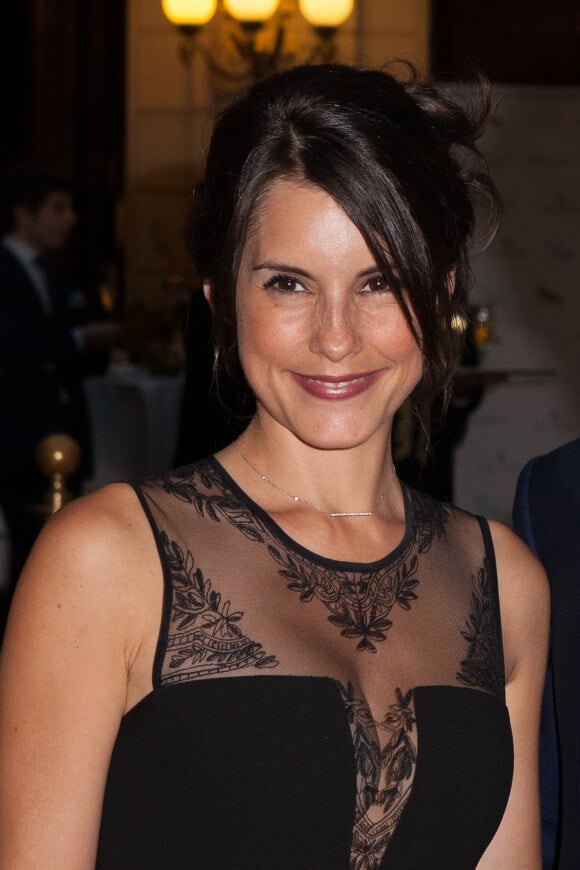 Marion Jollès lors du gala de charité au profit de l'association "Enfance et Cancer" à l'hôtel InterContinental de Paris, le 9 septembre 2015