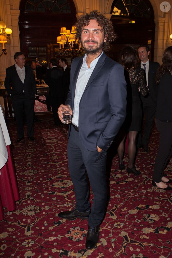 Maxime Musqua lors du gala de charité au profit de l'association "Enfance et Cancer" à l'hôtel InterContinental de Paris, le 9 septembre 2015