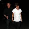 Liam Payne et Louis Tomlinson (One Direction) à la sortie du club "Project L.A" à Los Angeles, le 9 mai 2015