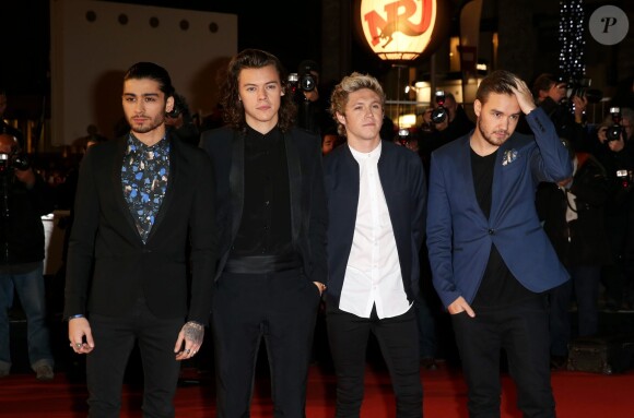 One Direction (Zayn Malik, Harry Styles, Niall Horan et Liam Payne) - 16ème édition des NRJ Music Awards à Cannes. Le 13 décembre 2014