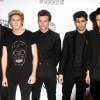 Niall Horan, Liam Payne, Zayn Malik, Louis Tomlinson et Harry Styles (groupe One Direction) - Soirée "American Music Award" à Los Angeles le 23 novembre 2014.