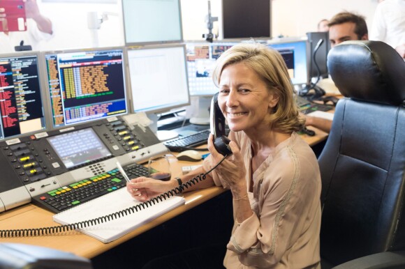 Claire Chazal, à la 11e édition du "BGC Charity Day" à Paris le 11 septembre 2015.