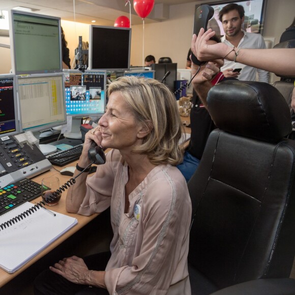 Claire Chazal, à la 11e édition du "BGC Charity Day" à Paris le 11 septembre 2015.