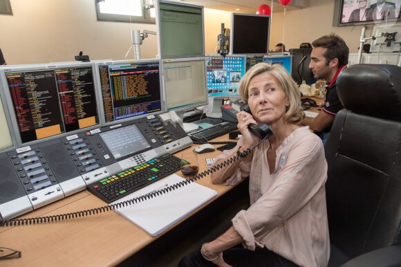 Claire Chazal, à la 11e édition du "BGC Charity Day" à Paris le 11 septembre 2015.