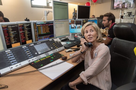 Claire Chazal, à la 11e édition du "BGC Charity Day" à Paris le 11 septembre 2015.