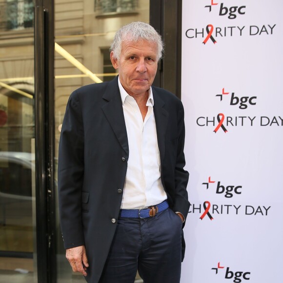 Patrick Poivre d'Arvor, à la 11e édition du "BGC Charity Day" à Paris le 11 septembre 2015.