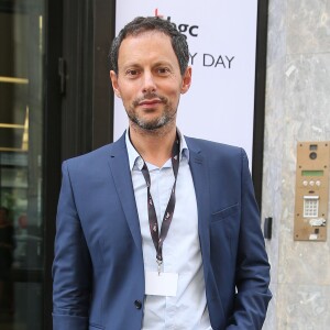 Marc-Olivier Fogiel, à la 11e édition du "BGC Charity Day" à Paris le 11 septembre 2015.