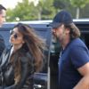 Penélope Cruz et son mari Javier Bardem - La famille d'Eduardo Cruz, père de l'actrice, arrive au funérarium de Madrid, le 18 juin 2015. Eduardo est décédé à l'âge de 62 ans quelques heures plus tôt.