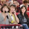 Exclu : Jane Birkin et ses trois filles à l'enregitrement de "Vivement Dimanche", en janvier 2013.