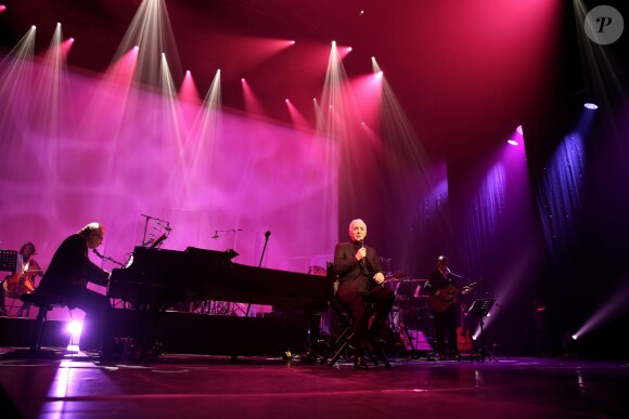 Charles Aznavour - Première représentation de son spectacle au Palais des Sports à Paris le 15 septembre 2015.