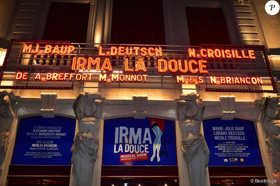 Théâtre De La Porte-saint-martin évènements à Venir Exclusif - Ambiance - Première de la pièce Irma la douce au Théâtre de