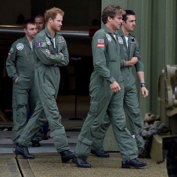 Le prince Harry a assisté le 15 septembre 2015, jour de ses 31 ans, à une parade aérienne commémorant les 75 ans de la Bataille d'Angleterre, à l'aérodrome de Goodwood dans le Sussex. Il devait à l'origine monter à bord d'un Spitfire, mais a renoncé en raison d'un problème mécanique d'un des appareils, préférent laisser la place au vétéran Tom Neil et à des blessés de guerre.