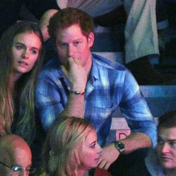 Le prince Harry et son ex Cressida Bonas en mars 2014 à Wembley, peu avant leur rupture.