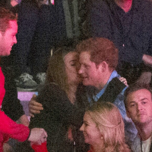 Le prince Harry et son ex Cressida Bonas en mars 2014 à Wembley, peu avant leur rupture.