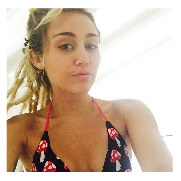 Miley Cyrus a rajouté une photo d'elle à son compte Instagram.