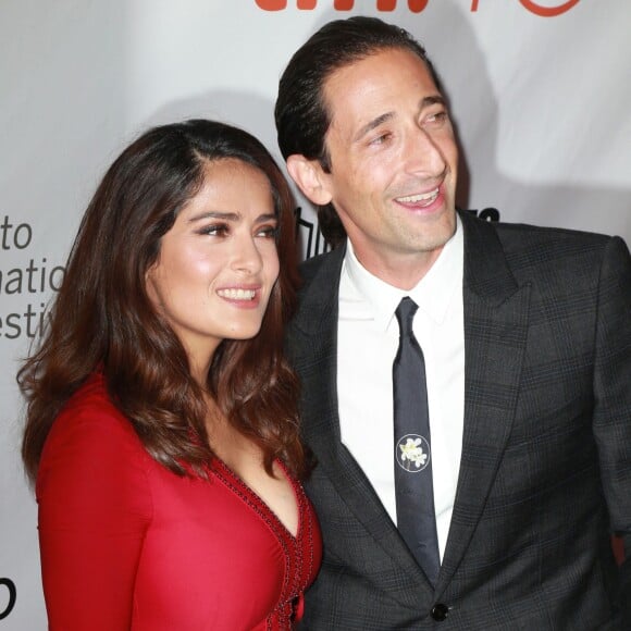 Salma Hayek, Adrien Brody - Avant-première du film "Septembers of Shiraz" lors du festival International du film de Toronto, le 15 septembre 2015.