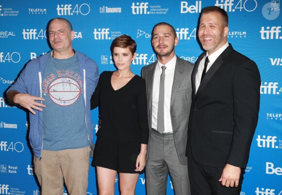 Shia LaBeouf, Kate Mara, Dito Montiel, Adam Simon - Conférence de presse du film "Man Down" lors du festival international du film de Toronto, le 15 septembre 2015.