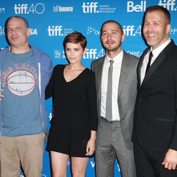 Shia LaBeouf, Kate Mara, Dito Montiel, Adam Simon - Conférence de presse du film "Man Down" lors du festival international du film de Toronto, le 15 septembre 2015.