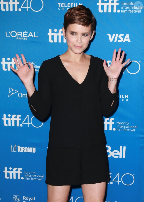 Kate Mara - Conférence de presse du film "Man Down" lors du festival international du film de Toronto, le 15 septembre 2015.
