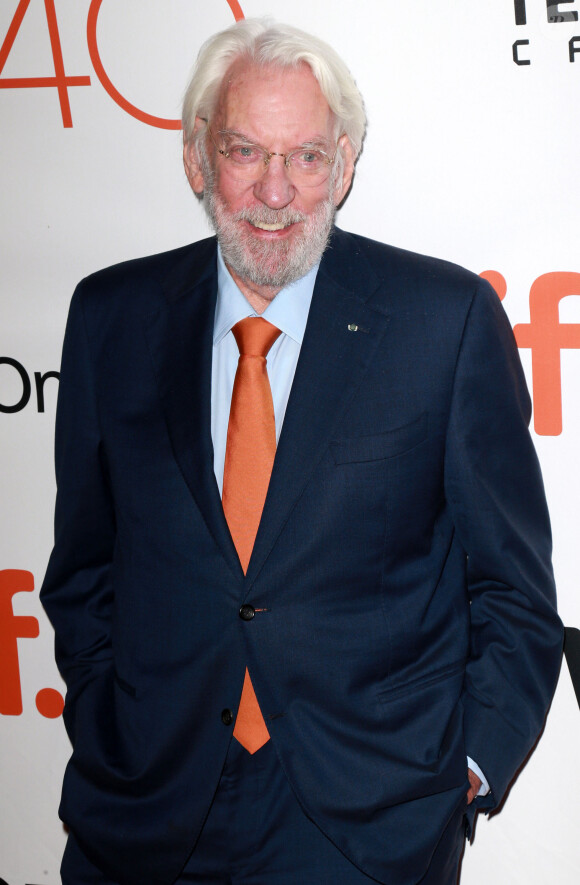 Donald Sutherland à la première de 'Forsaken' lors du Festival international du film 2015 à Toronto, le 16 septembre 2015