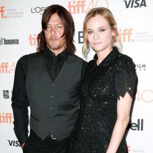 Diane Kruger, Norman Reedus à la première de 'Sky' lors du Festival international du film 2015 de Toronto, le 16 septembre 2015