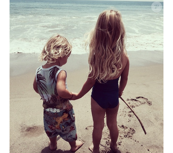 Jessica Simpson a ajouté une photo de ses enfants Ace et Maxwell sur son compte Instagram
