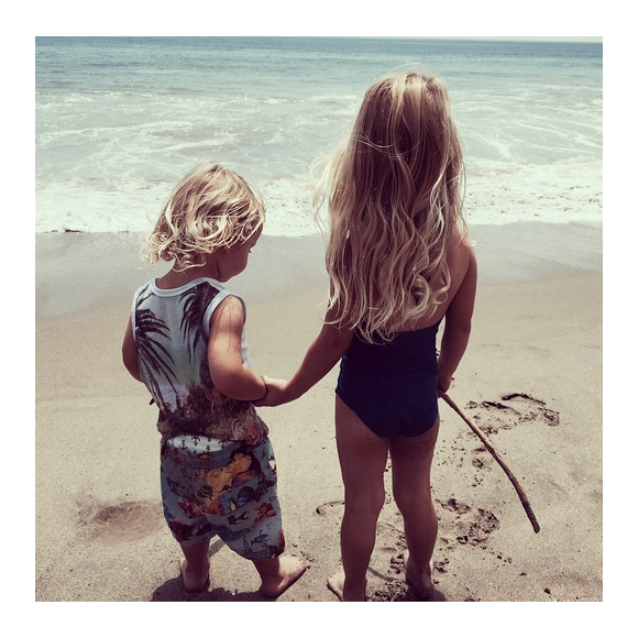 Jessica Simpson a ajouté une photo de ses enfants Ace et Maxwell sur son compte Instagram