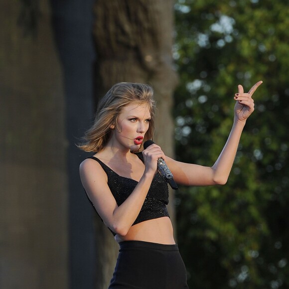 Taylor Swift en concert au Barclaycard British Summer Time à Londres, le 27 juin 2015