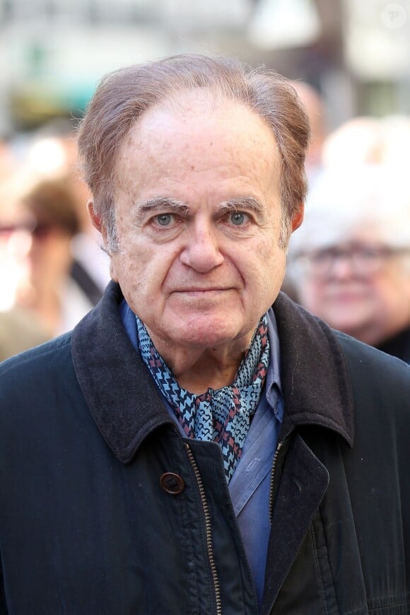 Guy Béart aux obsèques de Roland Petit en l'église Saint-Roch à Paris, le 23 septembre 2011