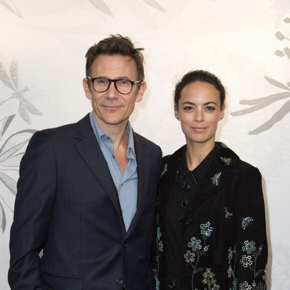 Michel Hazanavicius et sa femme Bérénice Bejo - Soirée d'inauguration du Musée Ephémère Chaumet, place Vendôme à Paris le 12 septembre 2015.