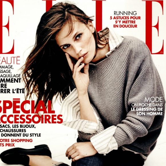 Marine Vacth, photographiée par son compagnon Paul Schmidt, pour le magazine ELLE, en kiosques le 18 septembre 2015.