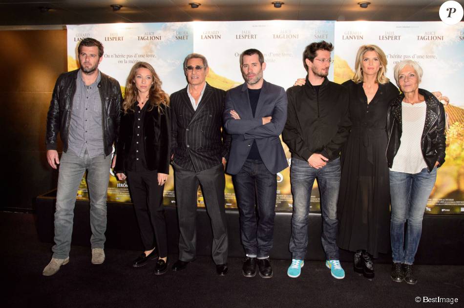 Lannick Gautry Laura Smet Gerard Lanvin Jalil Lespert Jerome Le Maire Alice Taglioni Enceinte Frederique Tirmont Avant Premiere Du Film Premiers Crus A Purepeople