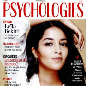 Le magazine Psychologies du mois d'octobre 2015