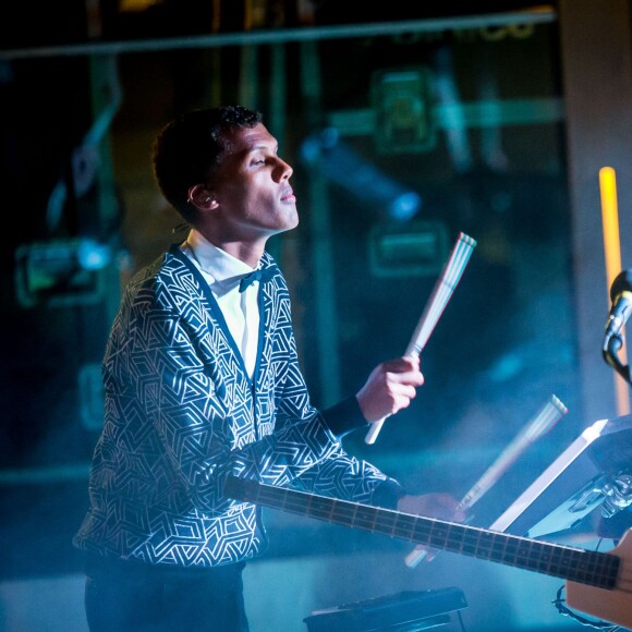 Stromae en concert à Las Vegas, le 16 avril 2015.
