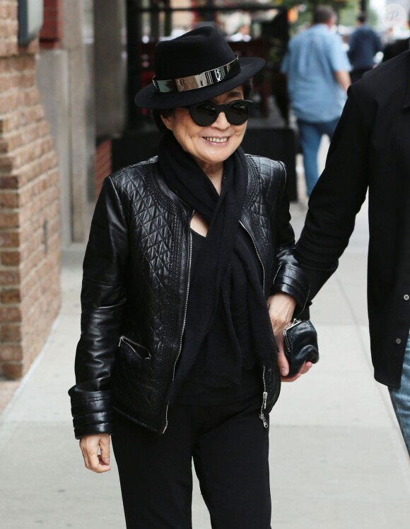 Yoko Ono à New York, le 4 juin 2015