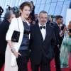 Natacha Polony et son mari Périco Légasse - Montée des marches du film "The Little Prince" (Le Petit Prince) lors du 68e Festival International du Film de Cannes, à Cannes le 22 mai 2015.