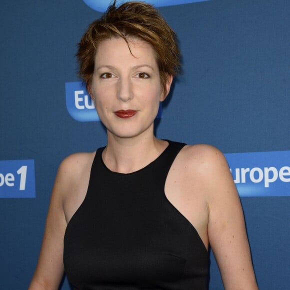 Natacha Polony - Conférence de rentrée de Europe 1 à Paris. Le 3 septembre 2014.