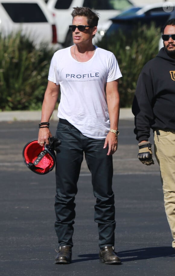 Exclusif - Rob Lowe à Malibu, le 13 septembre 2015