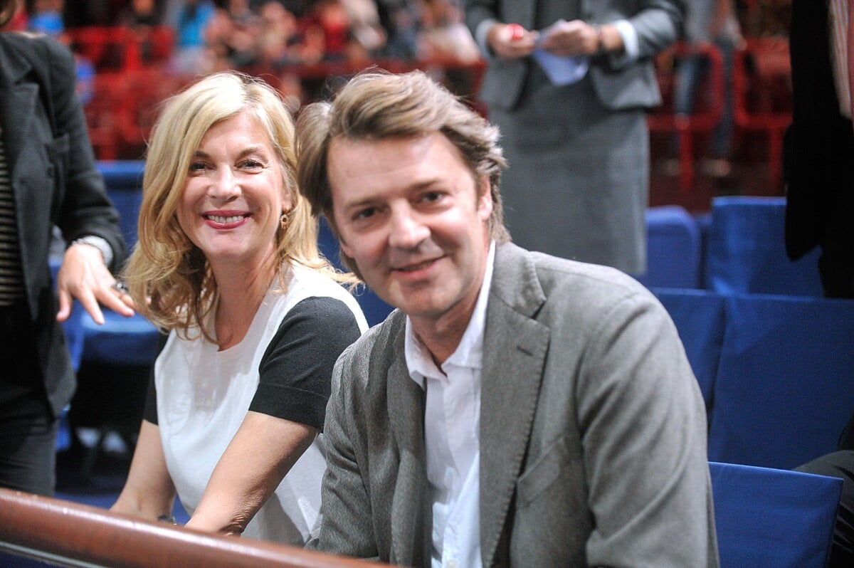 Photo Michèle Laroque et son compagnon François Baroin lors de la