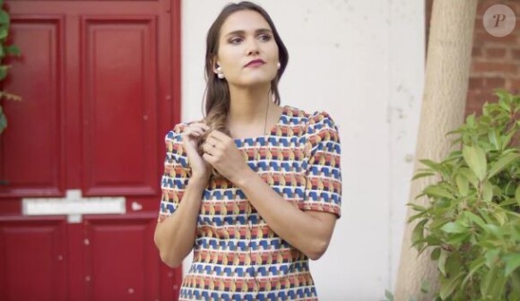 Joyce Jonathan dans le clip du titre Le Bonheur