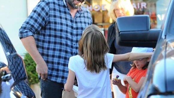 Ben Affleck papa-poule : Ses enfants lui redonnent le sourire