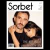 Riccardo Tisci et Kim Kardashian en couverture du nouveau numéro du magazine Sorbet. Photo par Ezra Petronio.
