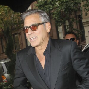 George Clooney à New York le 9 octobre 2014.