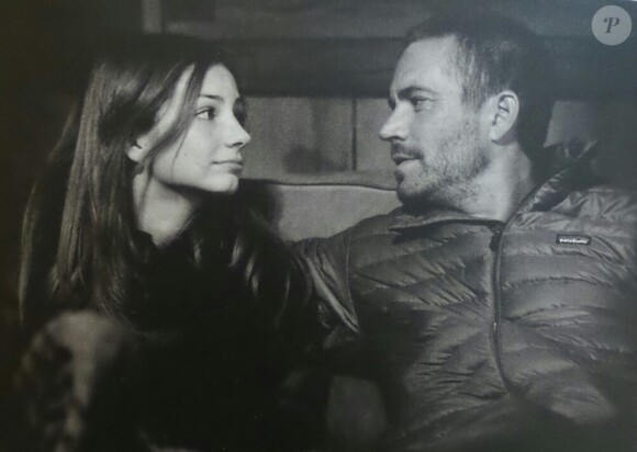 Meadow Walker avec son père Paul - photo publiée le 20 avril 2014
