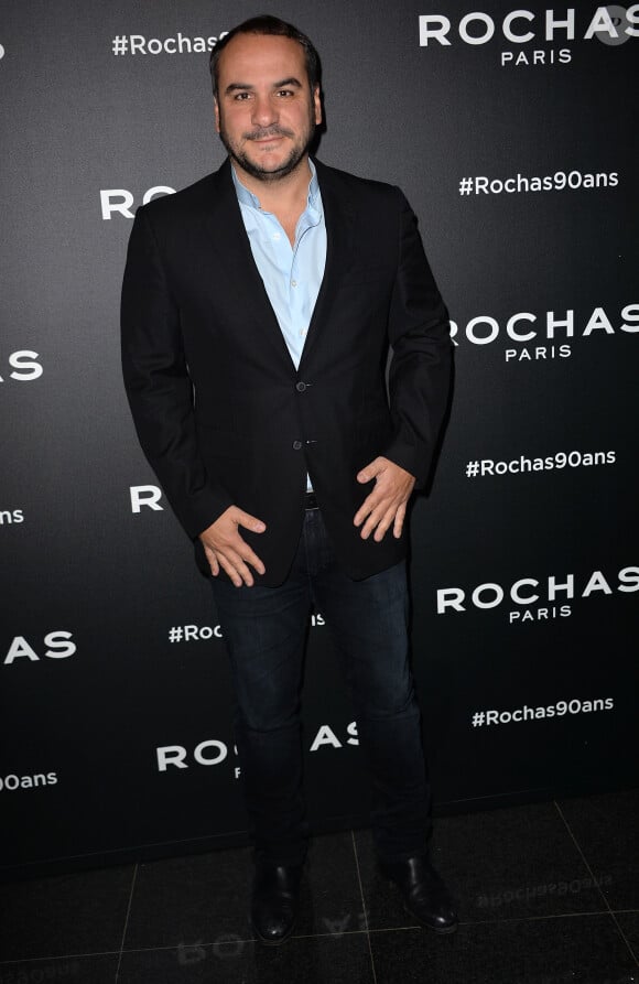 François-Xavier Demaison - Photocall de la soirée pour les 90 ans de la marque " Rochas" à Paris le 30 septembre 2015.