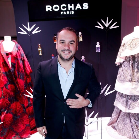 François-Xavier Demaison - Soirée pour les 90 ans de la marque " Rochas" à Paris le 30 septembre 2015.