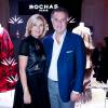 Jean Madar et sa femme catherine - Soirée pour les 90 ans de la marque " Rochas" à Paris le 30 septembre 2015.
